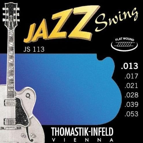 Thomastik JS113 Jazz Swing Flat Wound Strings - Mak's Guitars 