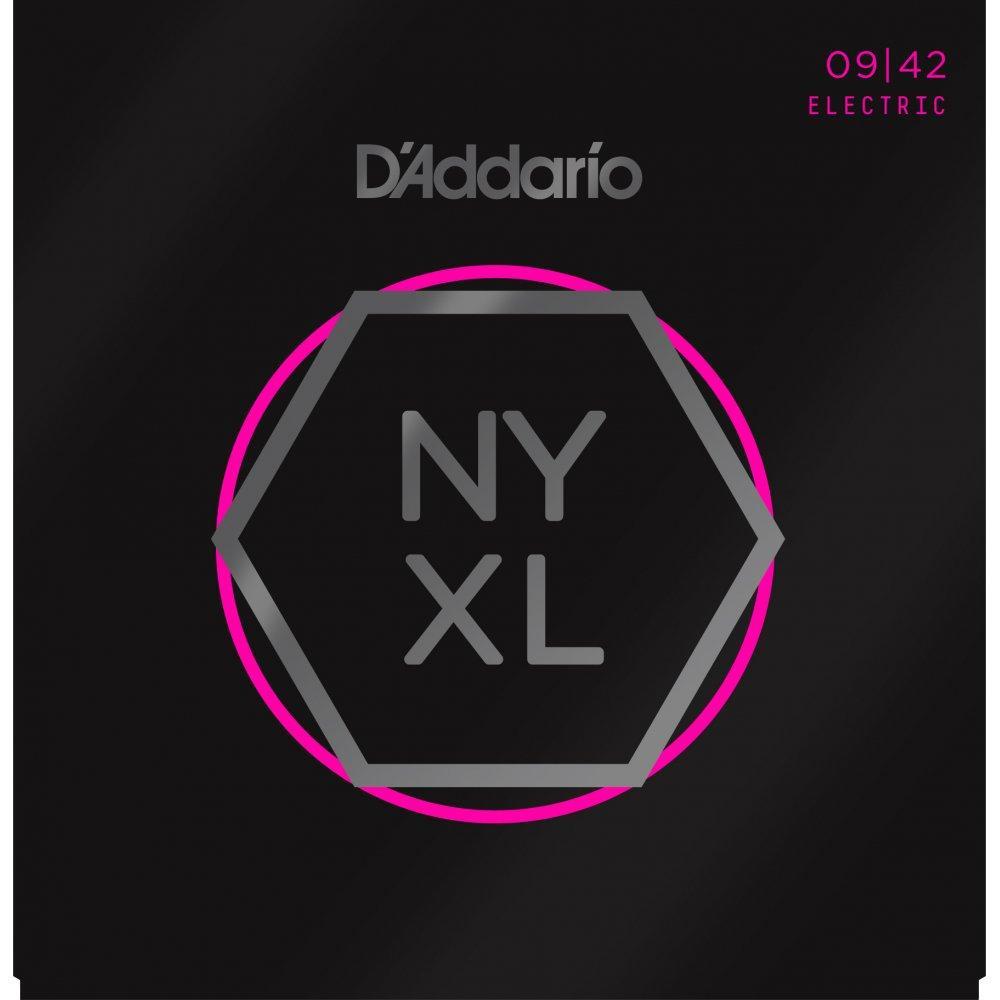 D’Addario NYXL 09-42 Nickel Wound Electric Set - Super Light - Mak's Guitars 