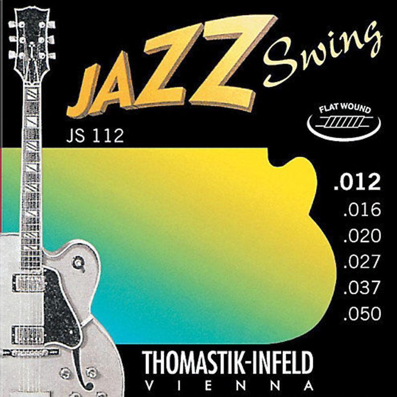 Thomastik JS112 Jazz Swing Flat Wound Strings - Mak's Guitars 